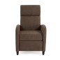 Sillon relax manual Gante marron