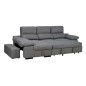 Chaiselongue cama Huesca, tela magnol gris Chaiselongue cama Huesca, tela magnol gris