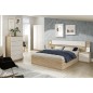 Comoda Luca de 5 cajones en roble canadian/blanco artik Comoda Luca de 5 cajones en roble canadian/blanco artik