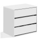 Cajonera Arc 3 cajones de 60 blanco Cajonera Arc 3 cajones de 60 blanco
