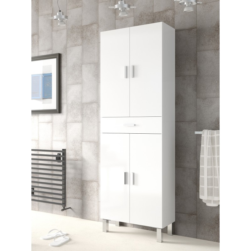 Columna baño Aruba blanco brillo Columna baño Aruba blanco brillo