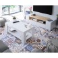 Mesa de centro elevable Ambit en blanco artik Mesa de centro elevable Ambit en blanco artik