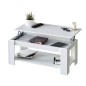 Mesa de centro elevable Ambit en blanco artik Mesa de centro elevable Ambit en blanco artik
