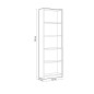 Estanteria Ijoy blanco artik 180*52*25cm Estanteria Ijoy blanco artik 180*52*25cm