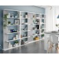 Mesa comedor Kendra extensible cemento/blanco Mesa comedor Kendra extensible cemento/blanco