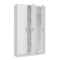 Armario multiusos 3 puertas blanco Armario multiusos 3 puertas blanco