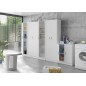 Armario multiusos 3 puertas blanco Armario multiusos 3 puertas blanco