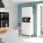 Mueble auxiliar cocina Kira 4p+1c blanco Artik/roble canadian Mueble auxiliar cocina Kira 4p+1c blanco Artik/roble canadian