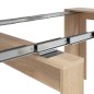 Mesa comedor-consola multifuncion Allongo-Kendra extensible en roble canadian Mesa comedor-consola multifuncion Allongo-Kendra extensible en roble canadian