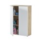 Modulo puertas y estantes Office roble canadian/blanco artik Modulo puertas y estantes Office roble canadian/blanco artik