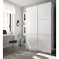 Armario Top 2 puertas correderas blanco brillo melaminico. Armario Top 2 puertas correderas blanco brillo melaminico.