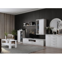 Composicion salon catlin con luces leds