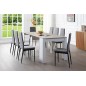 Mesa comedor-consola multifuncion Allongo-Kendra extensible en blanco roble Mesa comedor-consola multifuncion Allongo-Kendra extensible en blanco roble