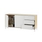Aparador modelo urban plus-brooklyn, roble canadian/blanco artik Aparador modelo urban plus-brooklyn, roble canadian/blanco artik