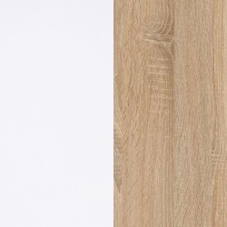 Modulo tv modelo urban plus-brooklyn, roble canadian/blanco