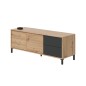 Modulo tv modelo urban plus-brooklyn, roble nodi/gris antracita Modulo tv modelo urban plus-brooklyn, roble nodi/gris antracita