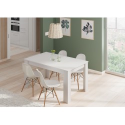 Mesa comedor Kendra extensible blanco artick