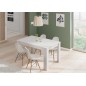 Mesa comedor Kendra extensible blanco artick Mesa comedor Kendra extensible blanco artick