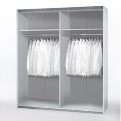 Armario Lerma de puertas correderas de   170 x 59 x 195,5 cm