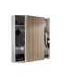 Armario Lermua de puertas correderas de   170 x 59 x 195,5 cm