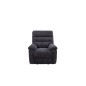 Sofá tres plazas Venecia electrico regalo sillón relax Venecia Tela gris oscuro