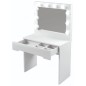 Mesa tocador Alba maquillaje juvenil en blanco Mesa tocador Alba maquillaje juvenil en blanco