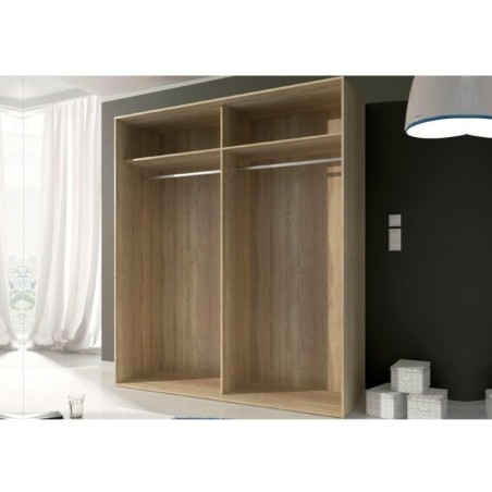 Armario Sara 4 puertas batientes 208x196x50,2 cm