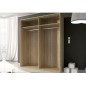 Armario Sara 4 puertas batientes 208x196x50,2 cm
