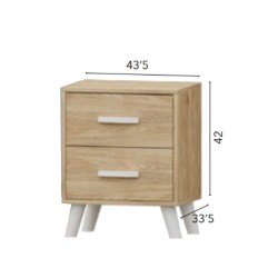 Dormitorio modelo nórdico 11