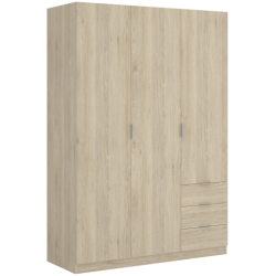 Armario 3 puertas 3 cajones mod. essen VARIOS COLORES