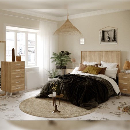 Dormitorio modelo nórdico 12