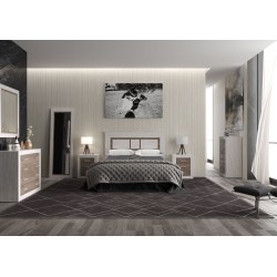 Copy of dormitorio monika 03 en pino andersen gris