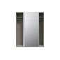 Armario W18 de de puertas correderas 170x210x61,2 blanco con espejo Armario W18 de de puertas correderas 170x210x61,2 blanco con espejo