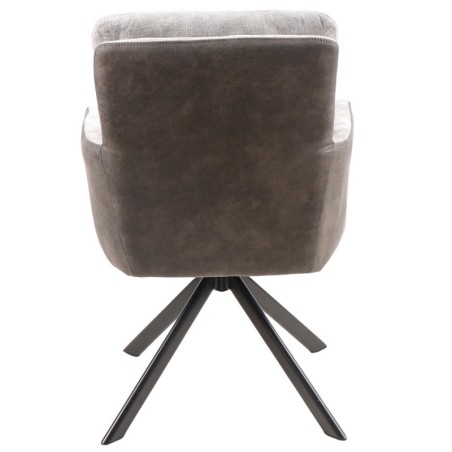 Silla Solul muelles tela gris o beige