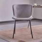 Silla Cairwest en gris claro pata negra