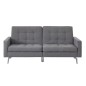 Sofa cama new york, clic clak en tela gris Sofa cama new york, clic clak en tela gris