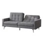 Sofa cama new york, clic clak en tela gris Sofa cama new york, clic clak en tela gris