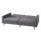 Sofa cama new york, clic clak en tela gris Sofa cama new york, clic clak en tela gris