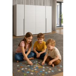 Copy of armario de correderas winner 170x210 blanco