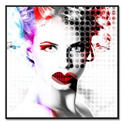 Cuadro tríptico  mujeres warhol