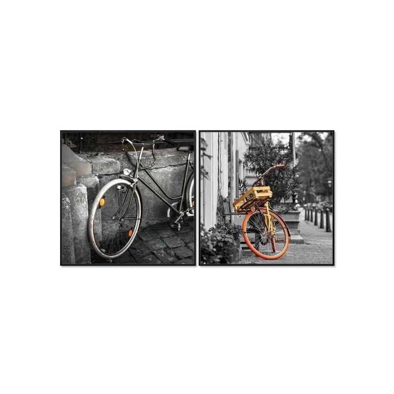 Cuadro díptico vélos Cuadro díptico vélos