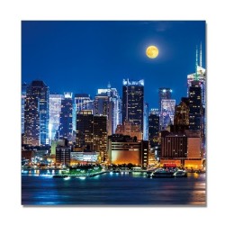 Cuadro Tríptico  Manhattan Night
