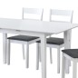 Mesa de comedor modelo mauricio lacada en blanco Mesa de comedor modelo mauricio lacada en blanco
