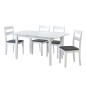 Mesa de comedor modelo mauricio lacada en blanco Mesa de comedor modelo mauricio lacada en blanco