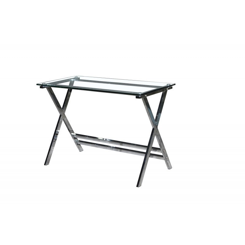 Mesa escritorio modelobruno cromada Mesa escritorio modelobruno cromada