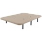 Base tapizada nervion con aireadores y Juego de 6 patas cilindricas Base tapizada nervion con aireadores y Juego de 6 patas cilindricas