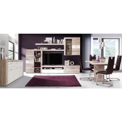 MESA DE COMEDOR EXTENSIBLE PIE CENTRAL FRAME, Mesas y Sillas