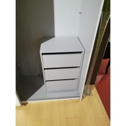 Cajonera interior  Armario WINNER   de tres cajones
