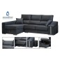 Chaiselongue oscar izquierdas con arcon color gris antracita Chaiselongue oscar izquierdas con arcon color gris antracita