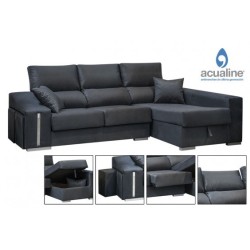 Copy of sofá chaiselongue izquierda oscar marrón claro